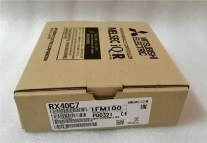 Mitsubishi MELSEC IQ - R RX40C7DCデジタル入出力ユニットモジュール16DI24VDC
