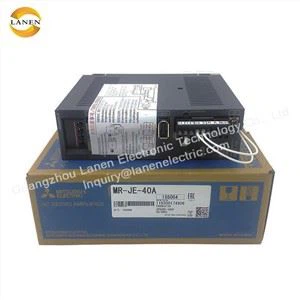 卸売業者新しい三菱DCサーボモーター12V100WMR-JE-10Aサーボアンプ在庫あり
